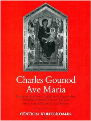 Ave Maria - VioloncelleS Piano GOUNOD Partition Violoncelle