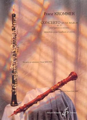 Concerto en Fa Majeur Opus 37 KROMMER Partition Hautbois