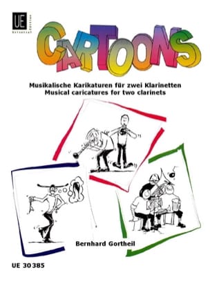 Parcourir les pages de Cartoons - Bernhard Gortheil - Partition - Clarinette