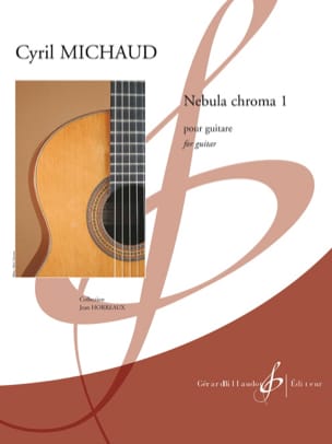Nebula chroma 1 Cyril Michaud Partition Guitare