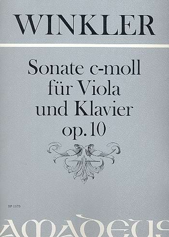 Sonate c-Moll op.10 für Viola und Klavier