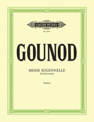 Messe solennelle de Sainte Cécile - Conducteur - GOUNOD - Partition