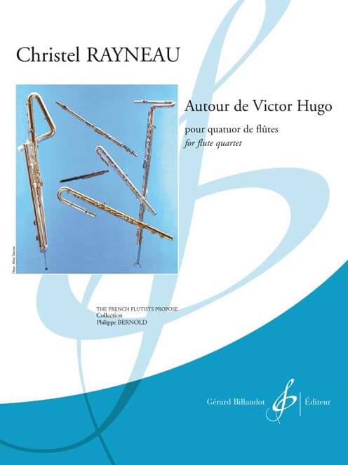 Autour de Victor Hugo - 4 Flûtes - Christel Rayneau - Partition