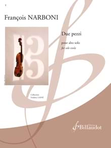 Due pezzi François Narboni Partition Alto