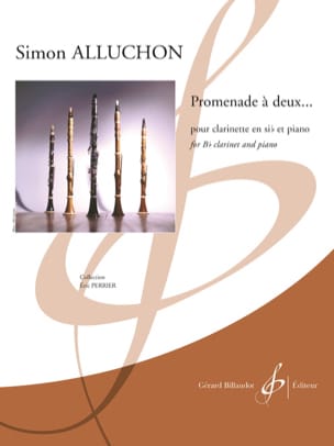 Promenade à deux... - Clarinette et piano - Simon Alluchon - Partition