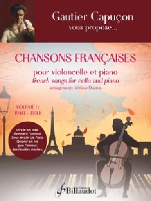 Chansons Françaises 1 Auteurs Divers Partition Violoncelle