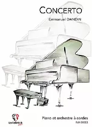 Concerto pour piano - Emmanuel Dandin - Partition
