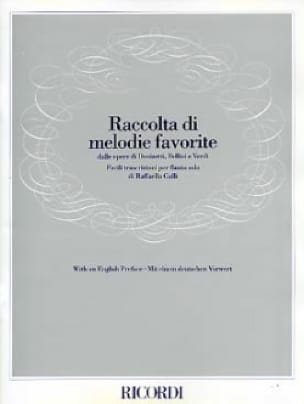 Raccolta di melodie favorite - Flauto solo - Partition
