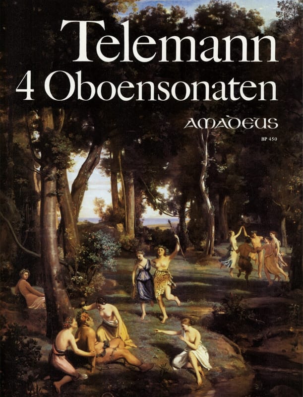 4 Oboensonaten TELEMANN Partition Hautbois