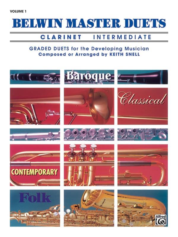 Belwin Master Duets, Volume 1 Clarinet intermediate - Keith Snell