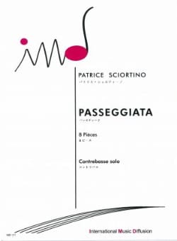Passeggiata 8 Pièces Patrice Sciortino Partition Contrebasse