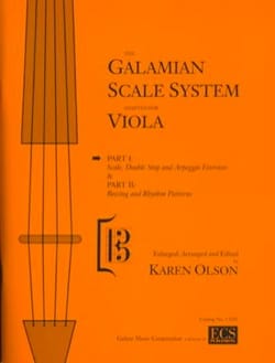 Galamian Scale System - Viola Ivan Galamian Partition Alto