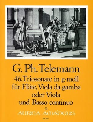 Triosonate Nr. 46 g-moll - Flöte, Viola da gamba o. Viola u. Bc