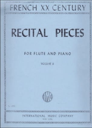 Recital pieces - Volume 2 - Flute piano - 20e siècle French