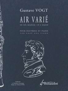 Air Varié Gustave Vogt Partition Hautbois