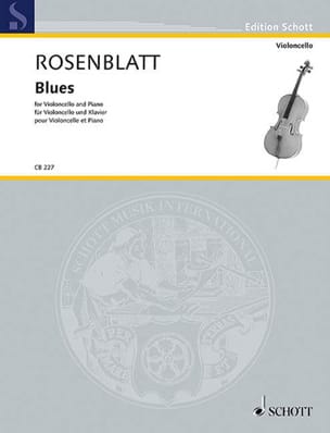 Blues Alexander Rosenblatt Partition Violoncelle