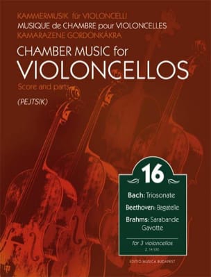 Chamber Music for Violoncellos Vol. 16 Partition Violoncelle