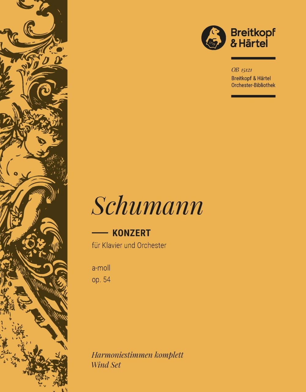 Klavierkonzert a-moll op. 54 SCHUMANN Partition