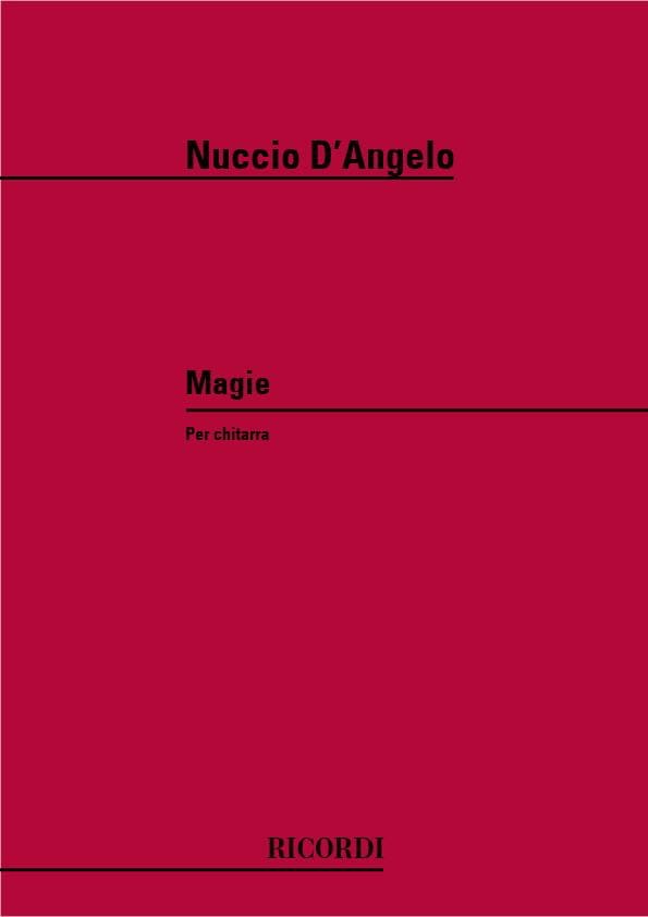 Magie D'angelo Nuccio Partition