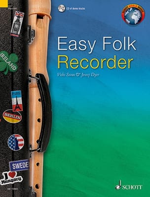 Easy Folk Recorder Partition Flûte à bec