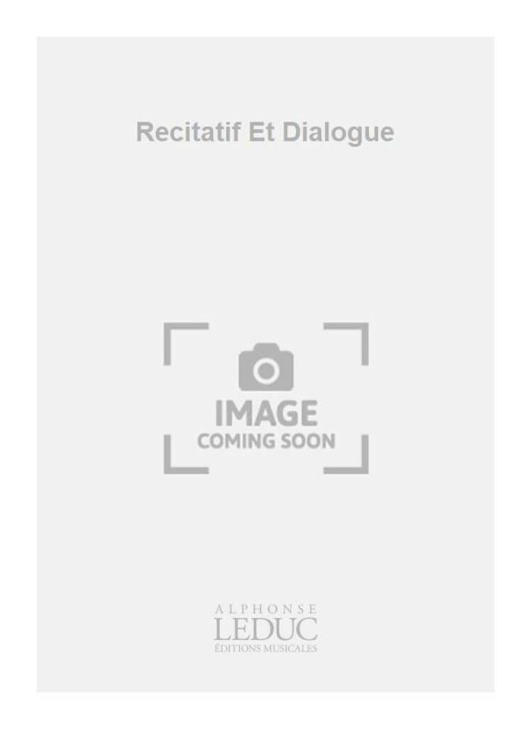 Récitatif et Dialogue Vladislav Ouspenski Partition Flûte traversière