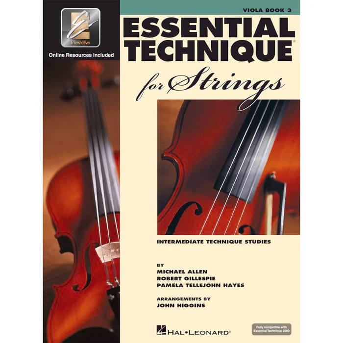 Essential Technique for Strings - Viola Book 3 Partition Alto