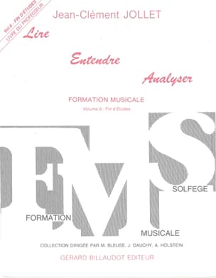 Lire Entendre Analyser Volume 6 - Prof - Jean-Clément Jollet