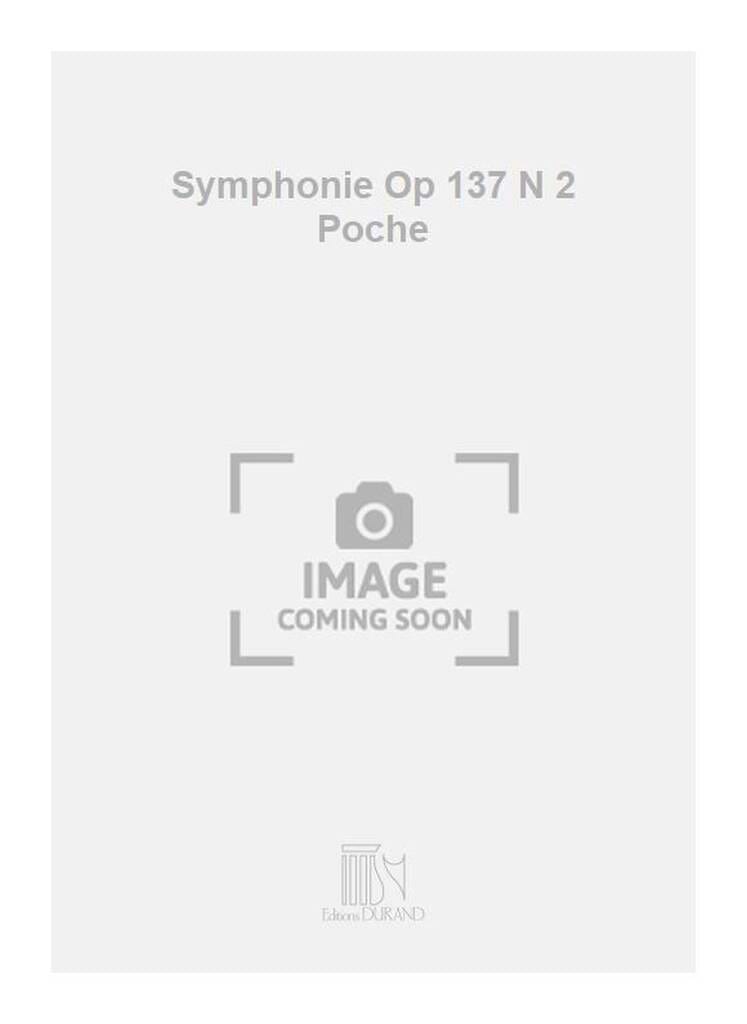 SYMPHONIE N°2, op. 137 Florent Schmitt Partition Grand format