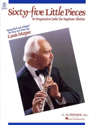 65 Little pieces - Flute piano Louis Moyse Partition Flûte traversière