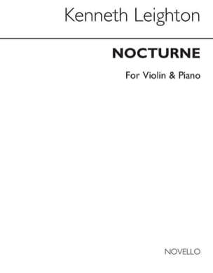 Nocturne Kenneth Leighton Partition Violon