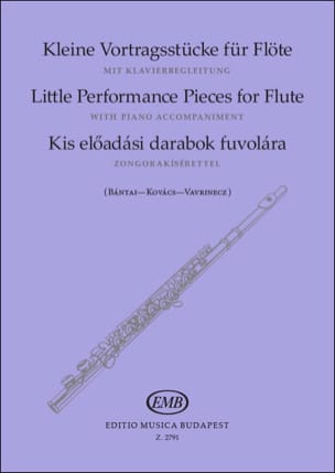 Small performance pieces for flute Partition Flûte traversière