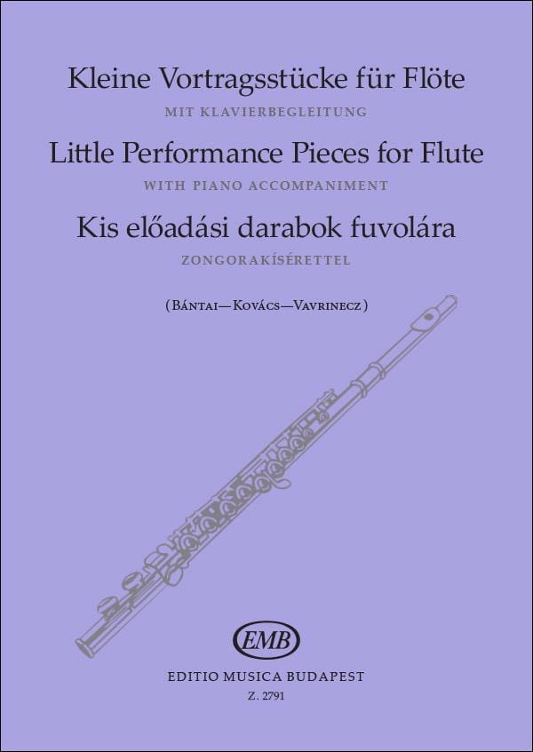 Small performance pieces for flute - Partition - Flûte traversière
