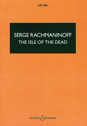 The isle of the Dead - Score RACHMANINOV Partition Petit format