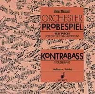 Orchester Probespiel CD - Kontrabass - Massmann Fritz / Reinke Gerd