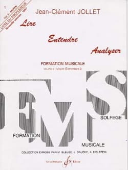 Lire Entendre Analyser Volume 5 - Prof - Jean-Clément Jollet