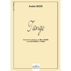 Tango - Hautbois et Piano André Isoir Partition Hautbois