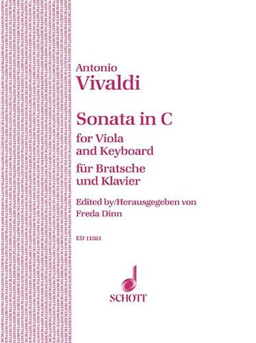 Sonate C-Dur - Viola VIVALDI Partition Alto