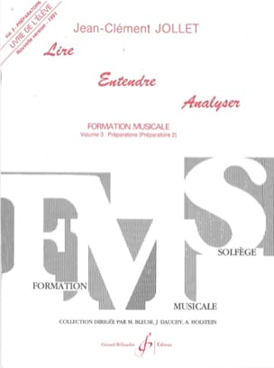 Lire Entendre Analyser - Volume 3 - Elève Préparatoire