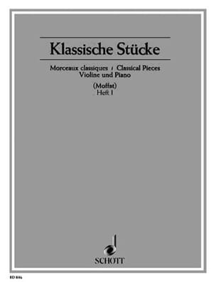 Klassische Stücke, Helt 1 Alfred Moffat Partition Violon