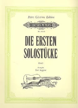 Die ersten Solostücke - Heft 2 René Kappeler Partition Guitare