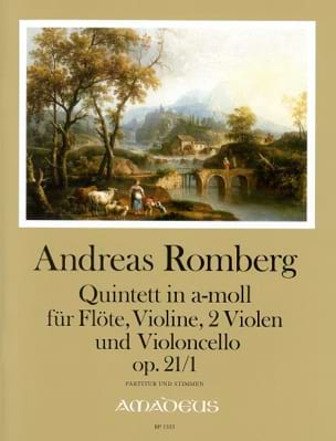Quintette En la Min. Opus 21 N°1 - Andreas J. Romberg - Partition