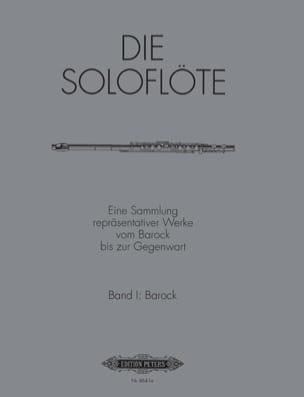 Die Soloflöte, Volume 1 Barock Partition Flûte traversière