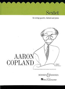 Sextet - String quartet clarinet piano COPLAND Partition Sextuors