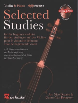 Selected Studies - Violon DE HASKE Partition Violon