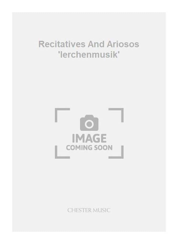 Recitatives and Ariosos Lerchenmusik GORECKI Partition Trios