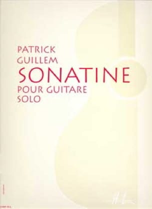 Sonatine Patrick Guillem Partition Guitare
