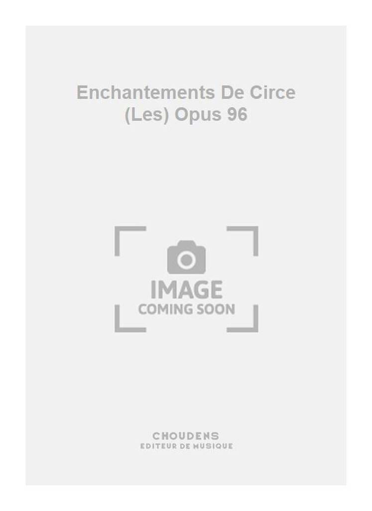 Les enchantements de Circé Christian Manen Partition Basson