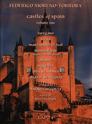 Castles Of Spain Volume 1 Federico Moreno-Torroba Partition Guitare