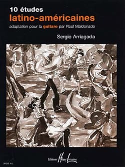 10 Etudes latino-américaines - Guitare - Sergio Arriagada - Partition
