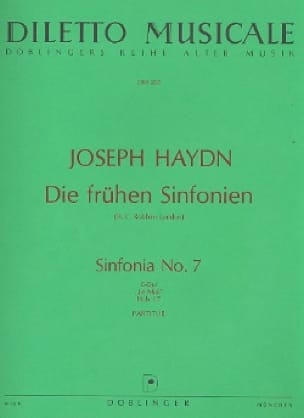 Sinfonia Nr. 7 C-Dur Le midi - Partitur HAYDN Partition Grand format